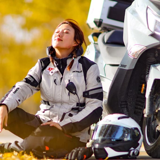 バイク ウェア 全天候型 プロテクション ライダージャケット
