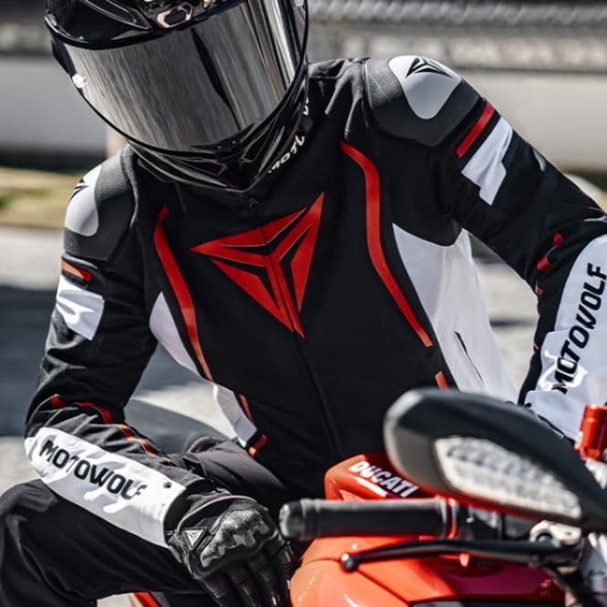 バイク ウェア モトウルフ 速騎士 プロテクション ライダージャケット