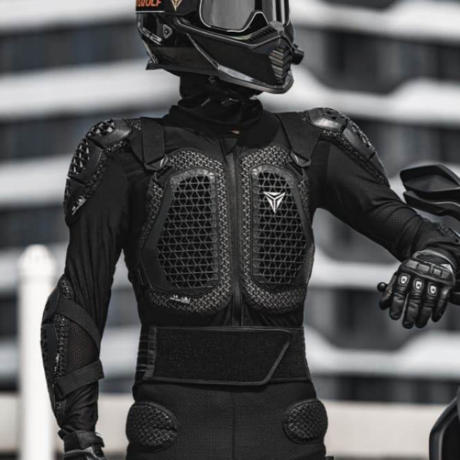 バイク ウェア 高機能プロテクター付きライダーアーマー