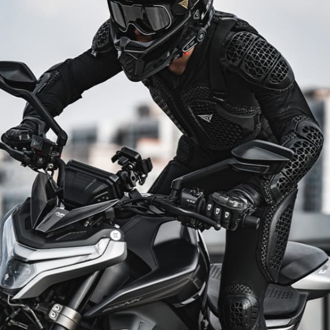 バイク ウェア 高機能プロテクター付きライダーアーマー