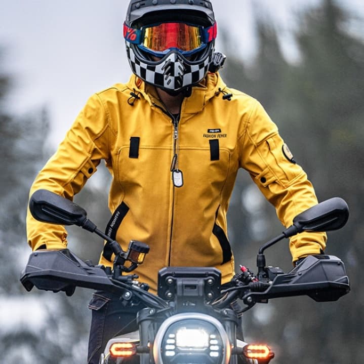 バイク ウェア 耐久性抜群 全天候型バイク用ジャケット