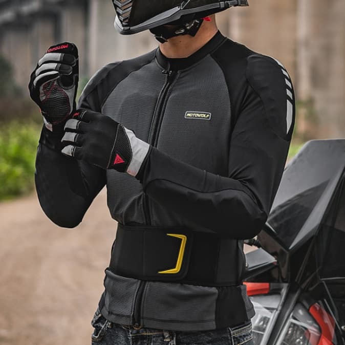 バイク ウェア 耐衝撃ライダージャケット 全天候対応モデル