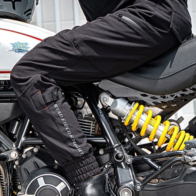 バイク ウェア 耐久性バイク用プロテクトパンツ