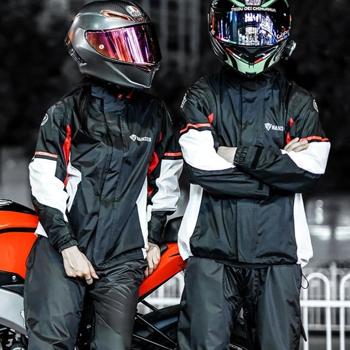 バイク ウェア オールシーズン完全防水ライダースーツ