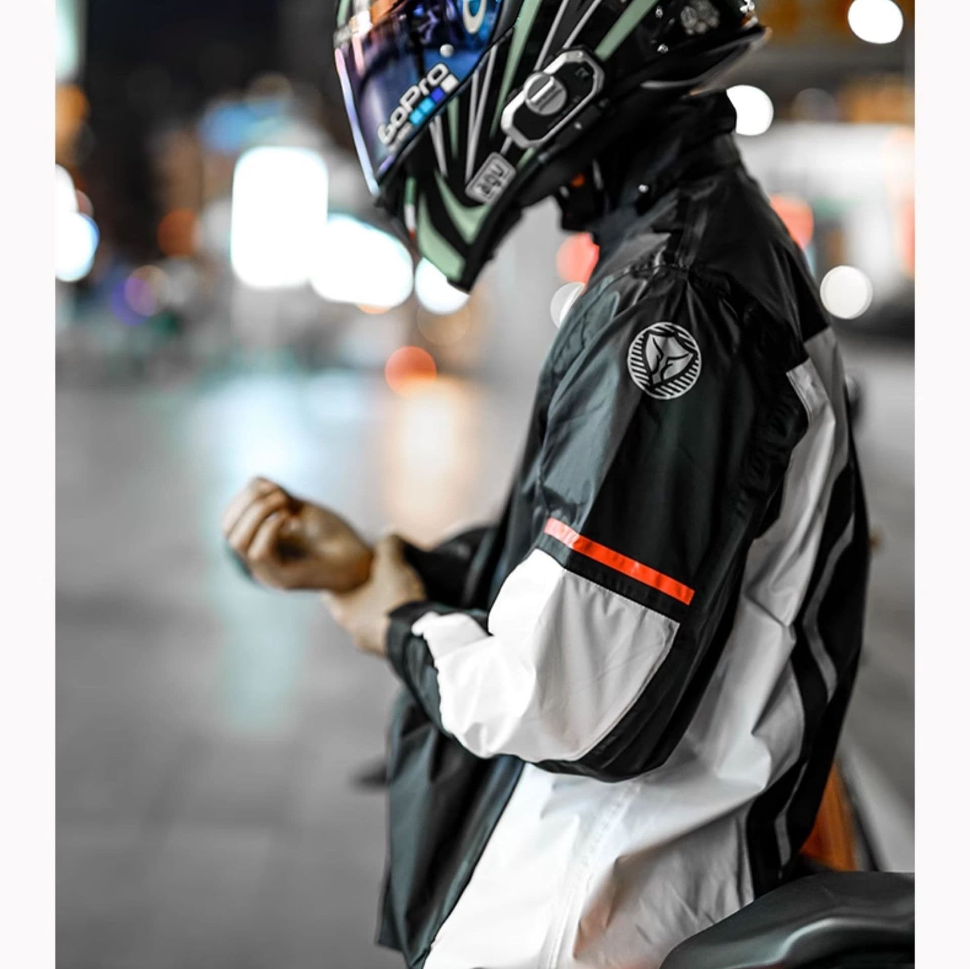 バイク ウェア オールシーズン完全防水ライダースーツ