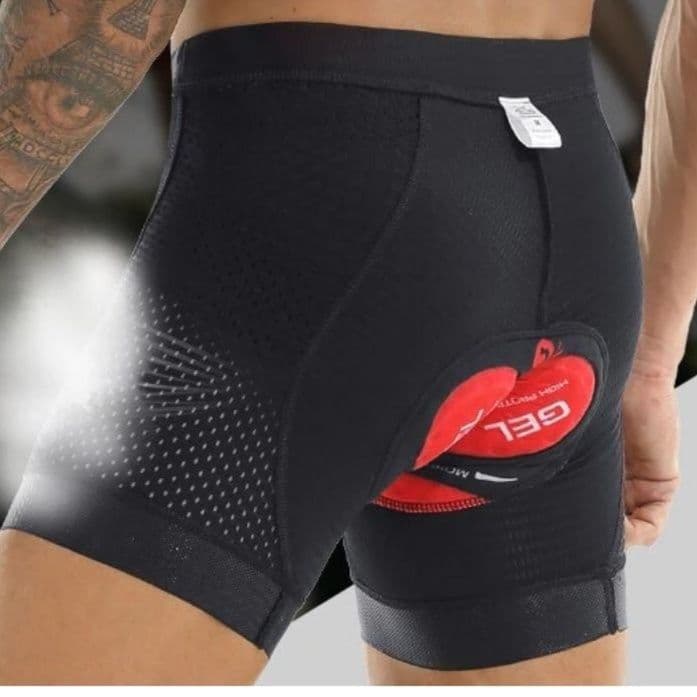 バイク パンツ ウェア バイク用パッド付きインナーパンツ 痛み軽減 全2色 全6サイズ