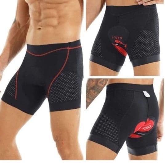 バイク パンツ ウェア バイク用パッド付きインナーパンツ 痛み軽減 全2色 全6サイズ