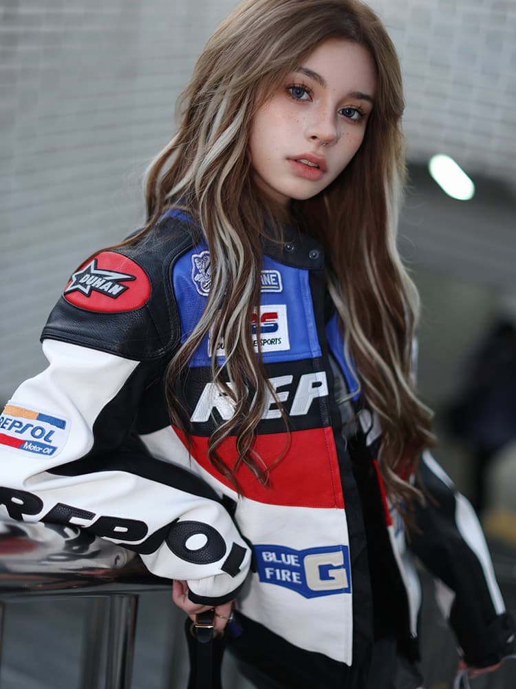バイク ウェア レーシングスタイル モータースポーツ ジャケット