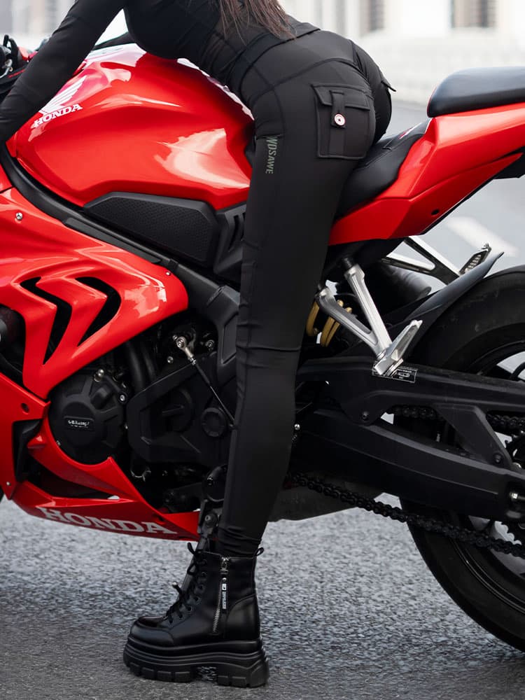 バイク ウェア 多機能プロテクト バイク用レギンス