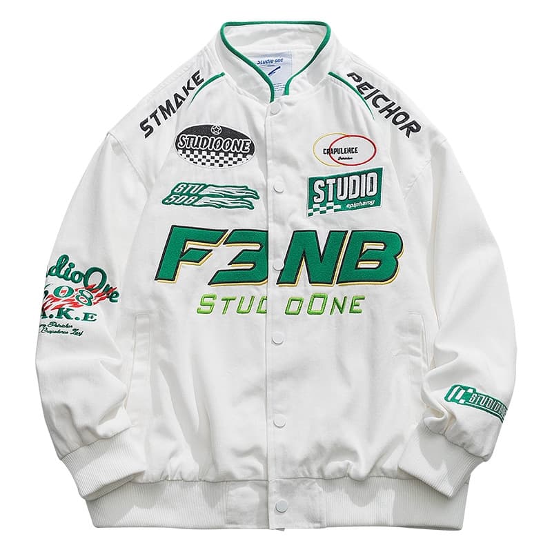 バイク ウェア レーシングスタイル スポーツジャケット