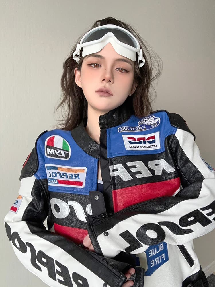 バイク ウェア レーシングスタイル モータースポーツ ジャケット