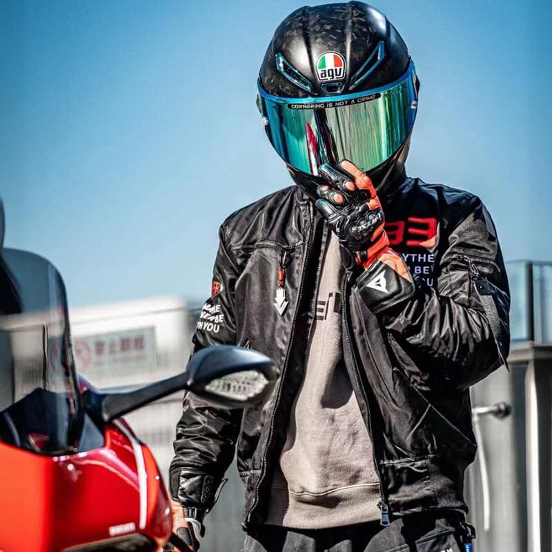 バイク ウェア 防風透湿オールウェザーライダースジャケット