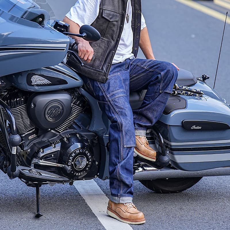 バイク ウェア バイクライディング機能性カーゴパンツ