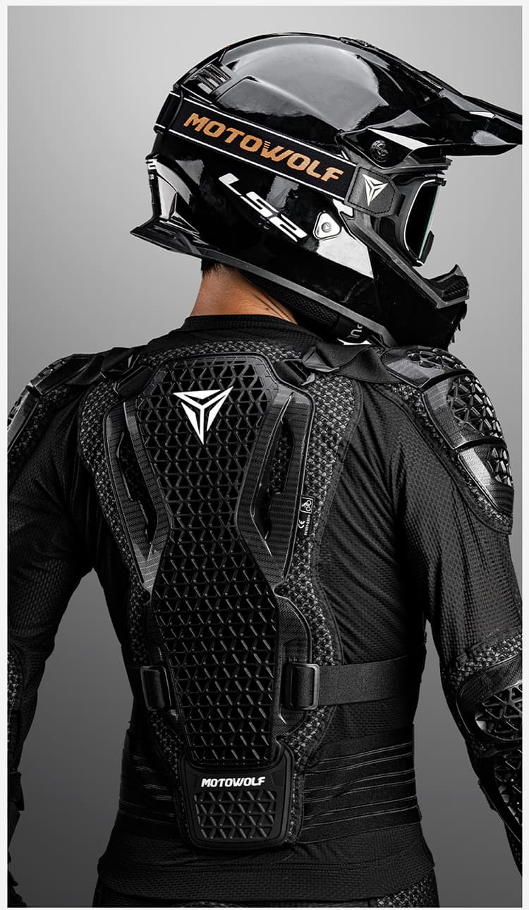 バイク ウェア モトウルフ 高機能プロテクター装備バイク用防具