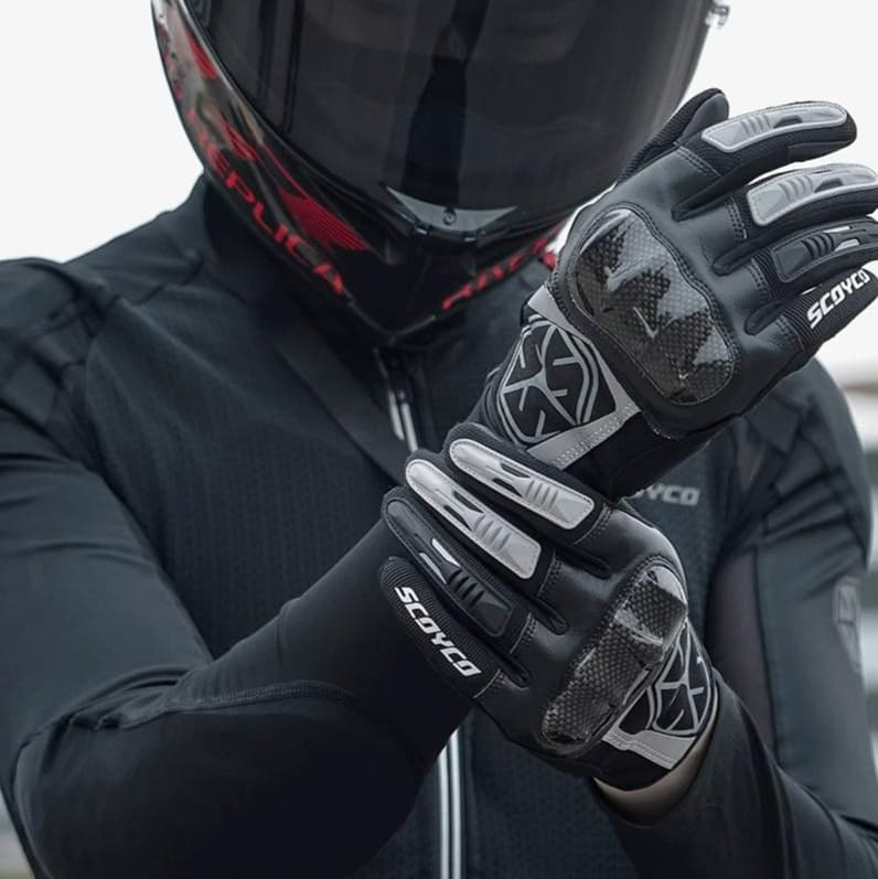 バイク ウェア プロテクション メッシュ バイクグローブ