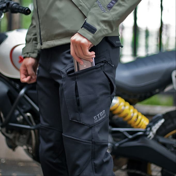 バイク ウェア アウトドア仕様バイクウェアパンツ
