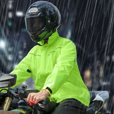 バイクウェア レインウェア 上下セット 耐摩耗・超防水・高透湿|雨の日でも快適なライディング雨具